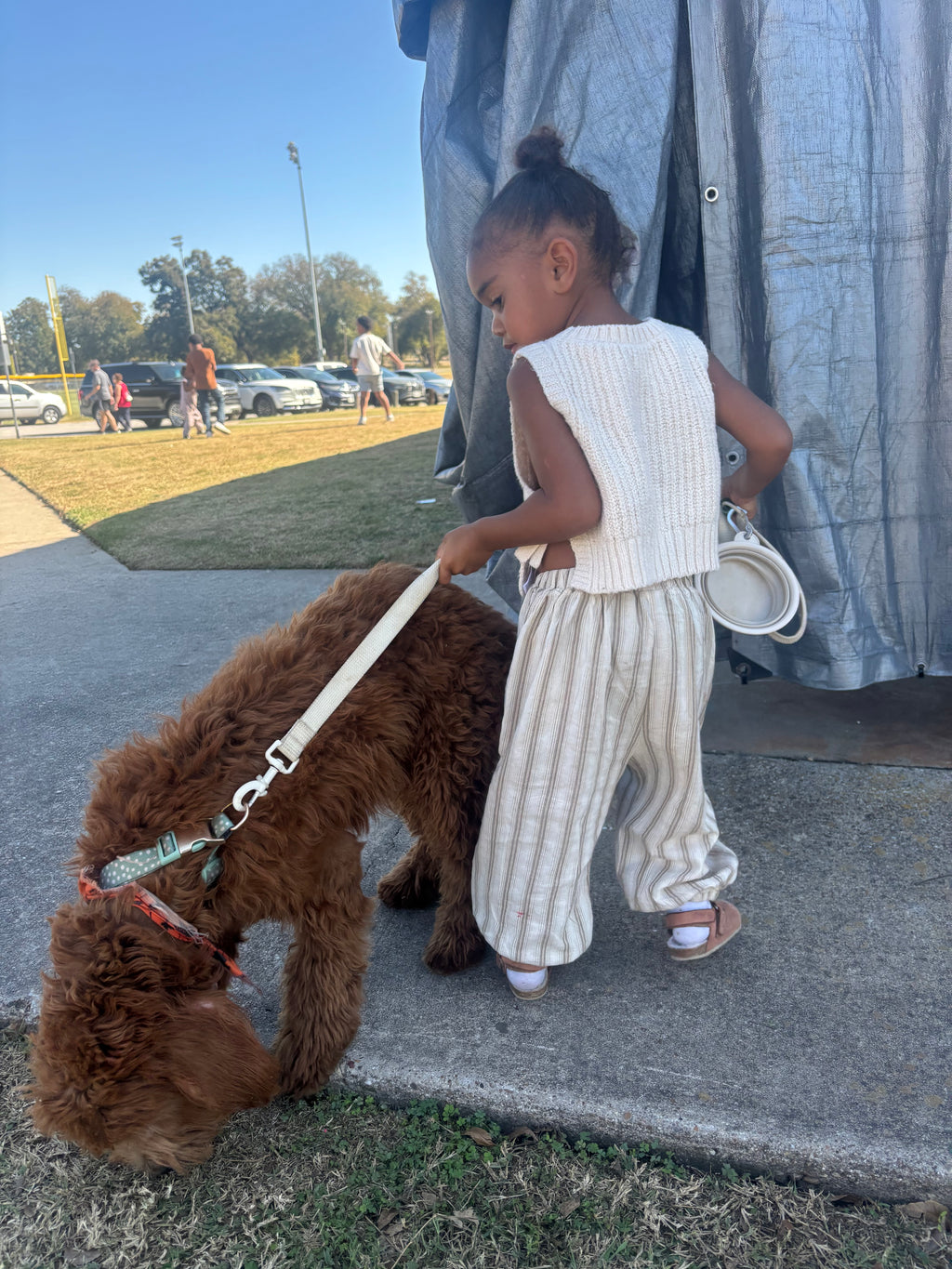 the xayli bubble stripe trousers