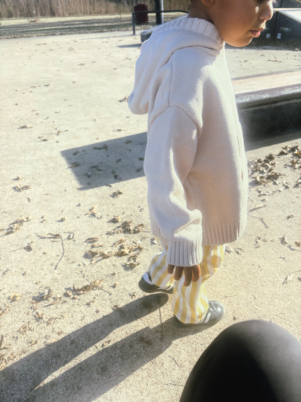 Crème Cotton hoodie