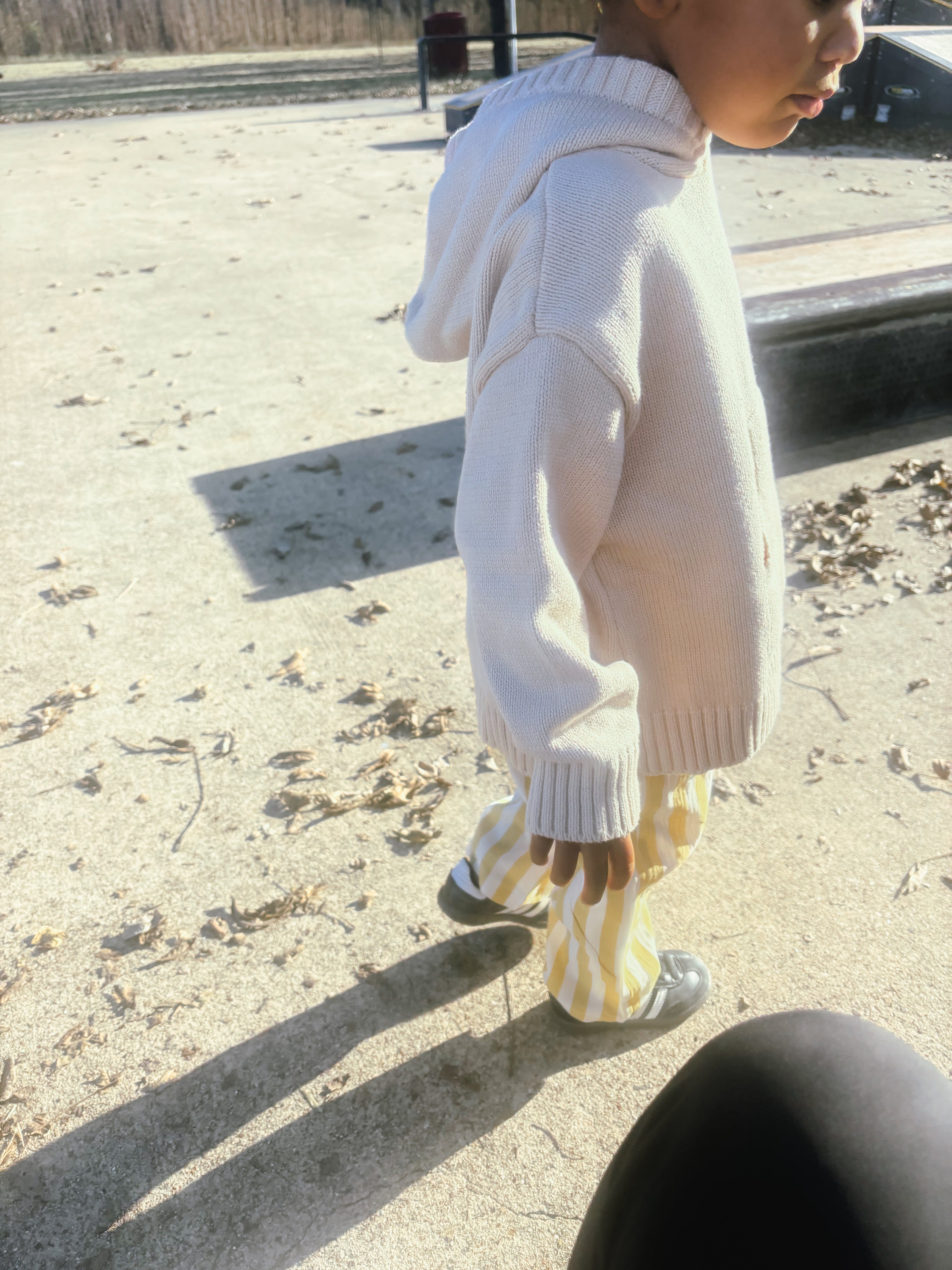 Crème Cotton hoodie