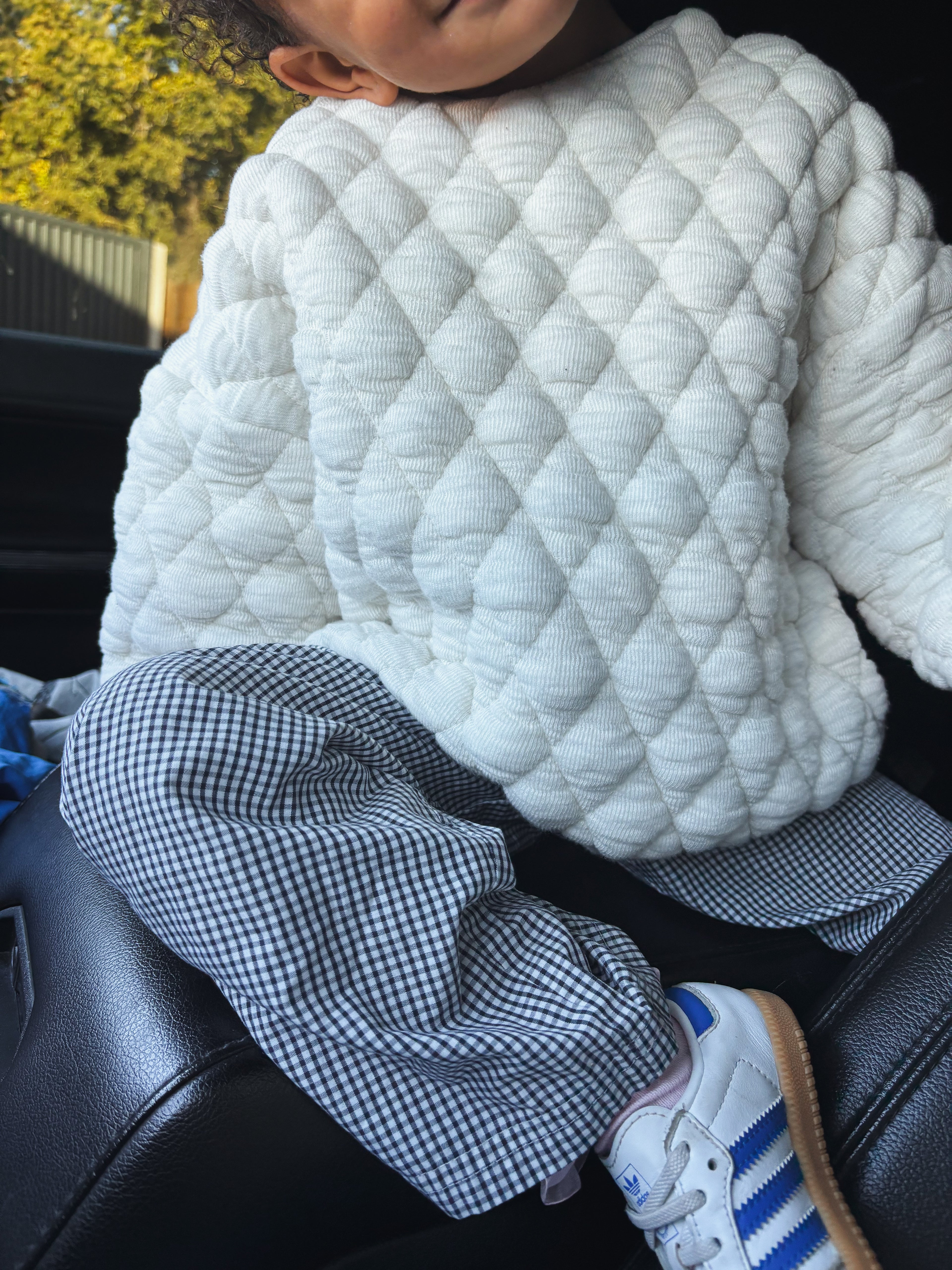 soft textured pull over