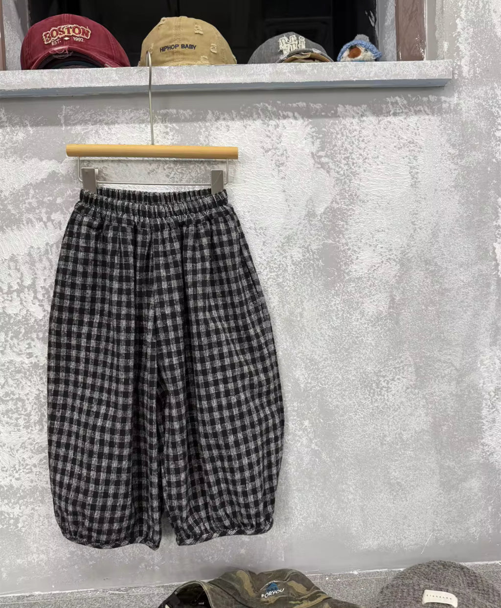 little london gingham pants