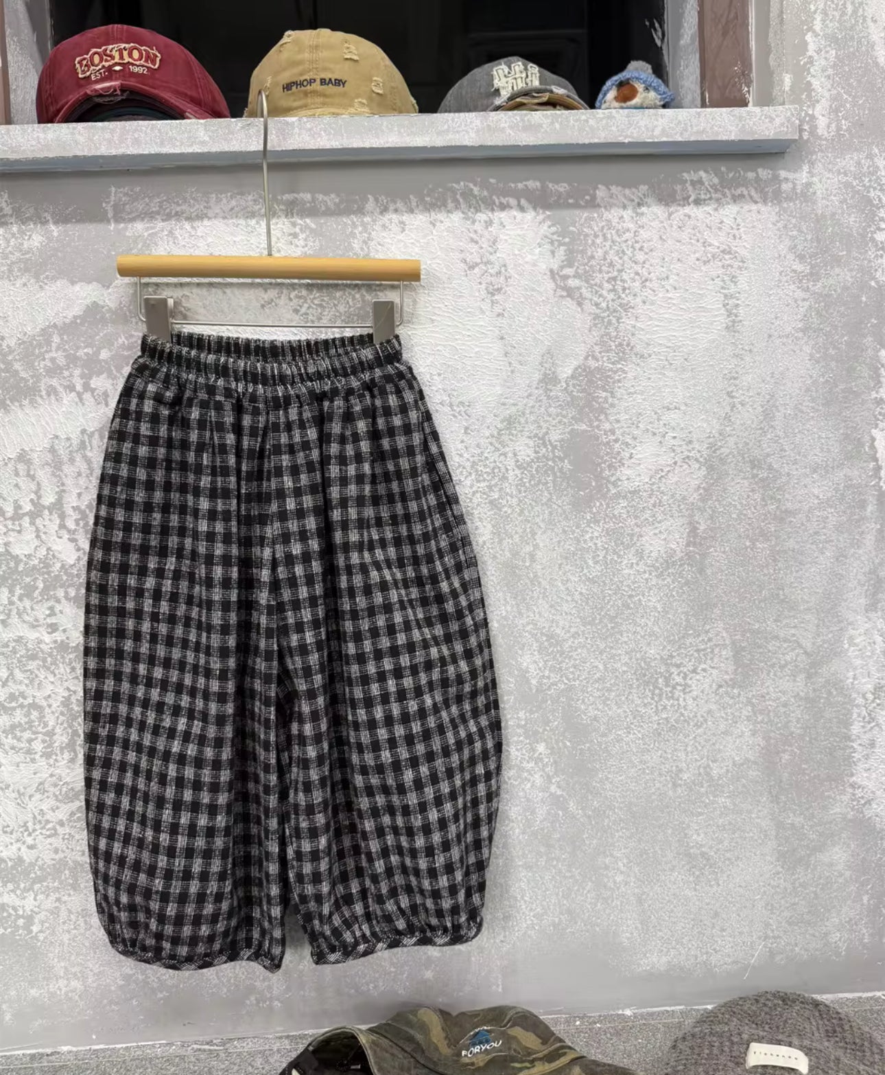 little london gingham pants